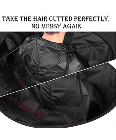 Friseur Walls Hair Cutting Clasp Umbrella | Waterproof & Foldable Hairdressing Cloak with Velcro Fastener (70cm) - Perfect for Hair Styling Cuts & Colors - Buy Online on GoSupps.com