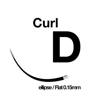 Buy DESIRES LASHES by EMILYSTORES - 0.15mm Flat D Curl Ellipse Eyelashes Extensions (11mm) - Premium Quality Lash Extensions for Perfect Lash Looks - Buy Online on GoSupps.com