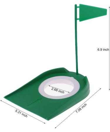 HOW TRUE Golf Practice Putting Cup - Ideal Indoor/Outdoor Golf Training Aid for Men and Women - Buy Online on GoSupps.com