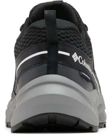 Columbia Women's Plateau Waterproof Hiking Shoe 6 - Black/White - Buy Online on GoSupps.com