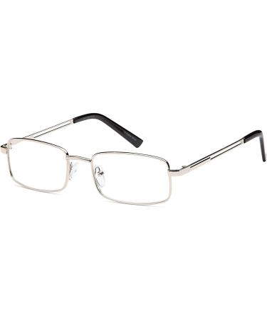 Gamma Ray Optics Stainless Flex Reading Glasses 2.5X - Men's Readers 3X Magnification - Buy Online on GoSupps.com