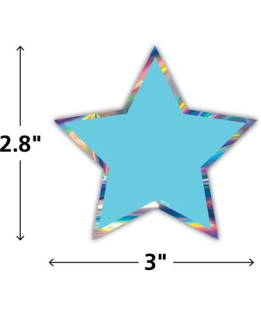 Iridescent Colorful Stars Mini Accents - Sparkle and Shine for Crafts and Decor - Buy Online on GoSupps.com