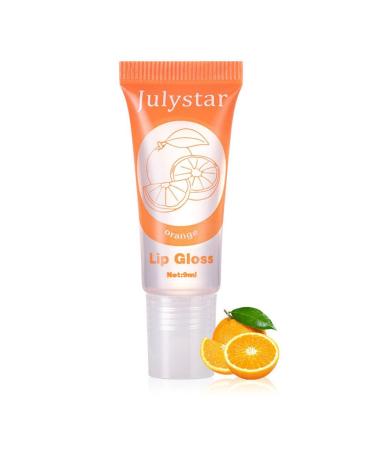 BaYuYPOO Moisturizing Mirror Fruit Lip Oil NoSticky Clear Lip Balm Flavor Moisturizing Lip Care Gloss Lip A4M2 Dry Plumping Gloss Fru 02 1 count Pack of 1
