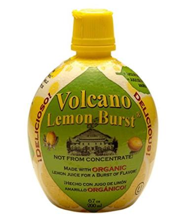 Dream Foods International Volcano Lemon Burst, 6.7-Ounce Containers (Pack of 12)