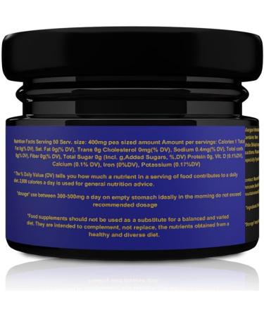 Mountain Minerals Shilajit Resin 30g - Pure Himalayan Gold Grade Fulvic & Humic Acid Minerals - Immune System & Vitality Booster - Vegan - Pack of 1 - Buy Online on GoSupps.com