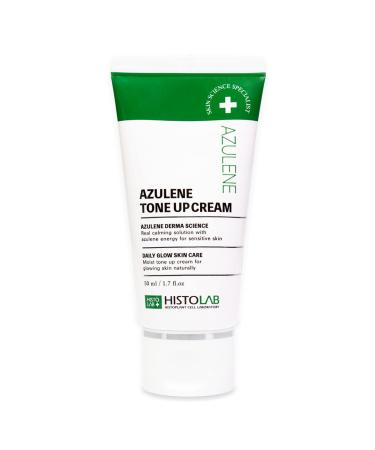 HISTOLAB Azulene Tone Up Cream SPF 50+/ PA+++ | Skin Soothing Brightening UV Protection (50ml/1.7 fl.oz)