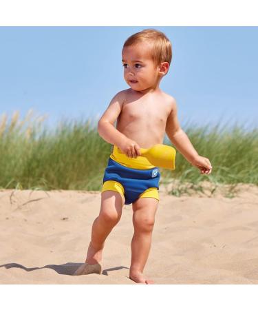 Splash About Happy Nappy Duo - Navy/Yellow (2-3 Years) - Buy Online on GoSupps.com