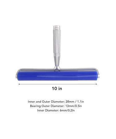 Static Cleaner Roller - 10 inch Silicone Manual Dust Remover Tool with Aluminum Alloy Handle for Easy Cleaning - Buy Online on GoSupps.com