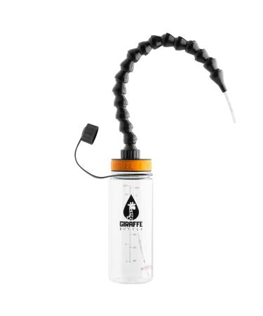 Giraffe Bottle Tower Hands Free Drinking System, Clear Tritan Bottle (length 15 in / 38 cm) 15 Inch (Pack of 1)