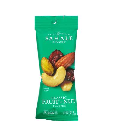 Sahale Snacks Classic Fruit & Nut Trail Mix - 9 Pack (1.5 oz Each) | Healthy Snack Option - Buy Online on GoSupps.com