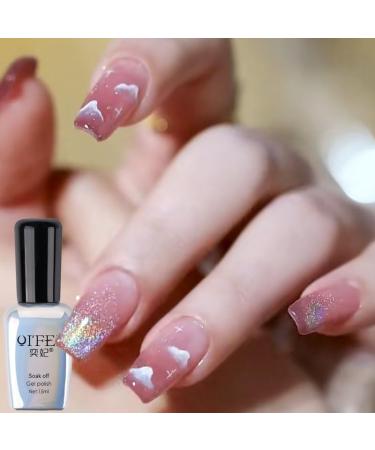 Laser Cat Eye Gel Nail Polish Shiny Nail Varnish Soak Off UV LED Gel for Nail Art Easy Apply Manicure Gel Lacquer - (Color: 07) - Buy Online on GoSupps.com