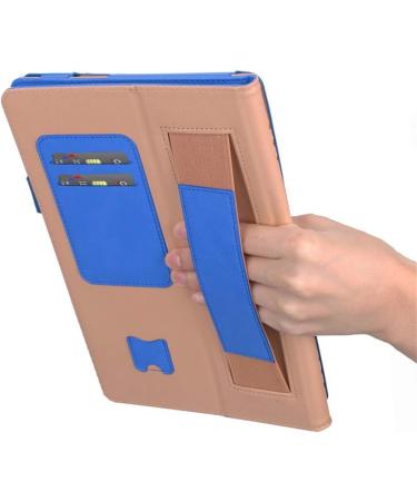 Case for Galaxy Tab S6 10.5 Jennyfly PU Leather Auto Wake/Sleep with Pen Holder Strap & Hand Strap & Card Slot Hand Free Stand Protective Cover for Samsung Galaxy Tab S6 10.5(SM-T860/T865/T867)-Blue Galaxy Tab S6 10.5(SM-T860/T865/T867) Blue - Buy Online on GoSupps.com