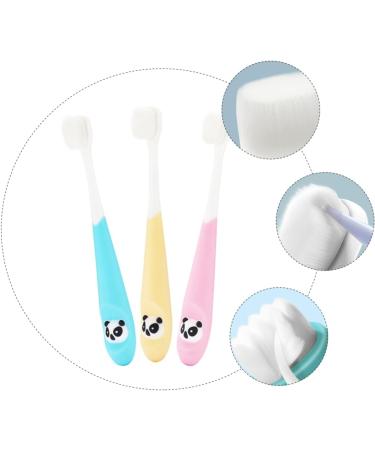 Ipetboom 3pcs Children s Toothbrush Set - Safe Toy Cleaning Brushes with Soft ABS Bristles for Kids - Buy Online on GoSupps.com