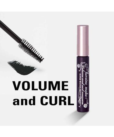 KissMe Heroine Make Super Waterproof Volume & Curl Mascara #01 Super Black - 0.21 oz - Buy Online on GoSupps.com