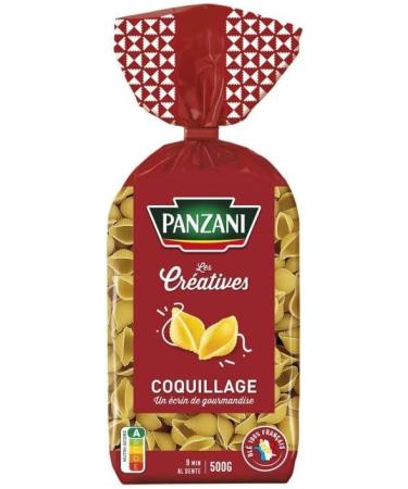  G n rique Seashells 500 g Hard Wheat Pasta Panzani Quality Ideal for your tasty recipes Set of 4 - Buy Online on GoSupps.com