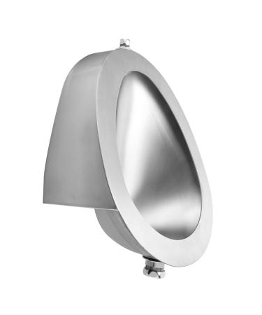 Household Products 304 Stainless Steel Urinal Wall-Mounted Men's Urinal with Automatic Flushing Concealed Toilet Urinal Trough with Drain Pipe Suitable for Family Bathroo