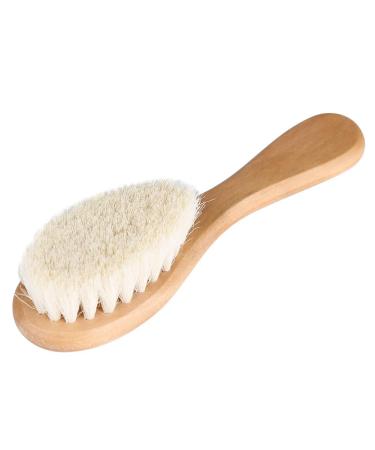 Multifunction Portable Baby Comb Brush - Natural Goat Hair, Hair Massage for Home - Buy Online on GoSupps.com