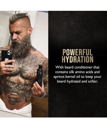 Radiance Beard Wash & Conditioner Bundle - Gold Collection by The Beard Struggle | Nourish Cleanse & Strengthen Your Beard - International Shipping Available - Buy Online on GoSupps.com