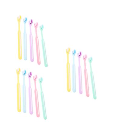 Solustre 60 pc toothbrush travel toothpaste mass folding tooth bulk goods cleaning accessories outdoor accessories Massage accessories Travel accessories.
