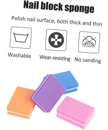Healeved 1 Nail File Tool Nail Buffering Block Nail File for Babies Nail Polisher Nail File Nail Files Nail Buffer para U as Buffer for Nails Nail Art Tools Manicure Tofu Cubes - Buy Online on GoSupps.com
