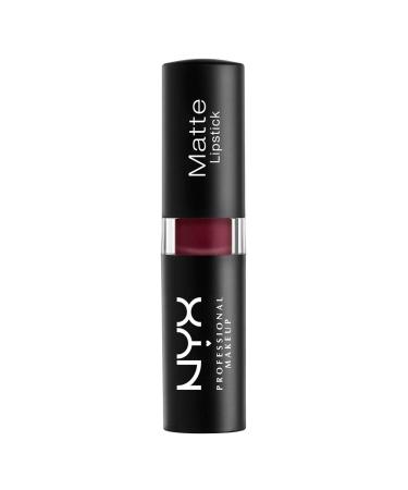 NYX Matte Lipstick in Siren - Deep Violet Shade | Long-Lasting Formula - Buy Online on GoSupps.com