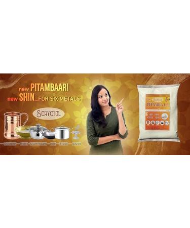 Pitambari Shining Powder for Metal Cleaning - Tarnish Remover 1 oz | Safe for All Metal Types - International Shipping Available - Buy Online on GoSupps.com