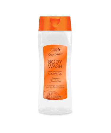 Shea Solutions Cleaning Body Wash with Moisturizing - Organic Coconut Oil. 12 Oz.