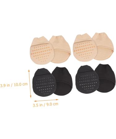FRCOLOR 20 Pairs Forefoot Socks for Women - Non-Slip Half Toe Liner & Pump Pads for High Heels - Low Cut Comfort & Support - Buy Online on GoSupps.com