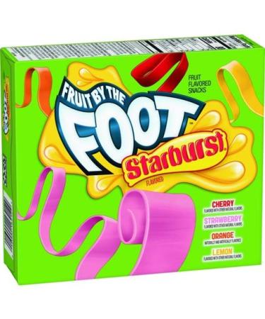 Betty Crocker Fruit by the Foot Starburst 4.5oz ( 2 pack ) 4.5 Ounce (Pack of 2)