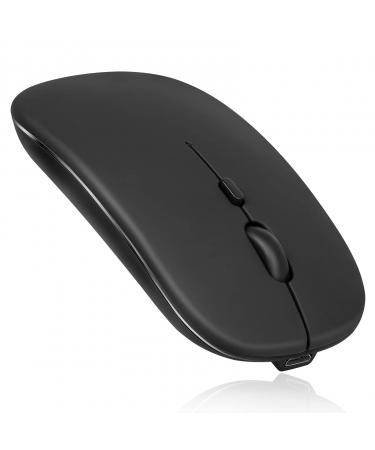 UrbanX Bluetooth Rechargeable Mouse for Acer Swift Laptop Bluetooth Wireless Mouse Designed for Laptop/PC/Mac/iPad pro/Computer/Tablet/Android Midnight Black