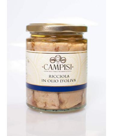 SICILY BEDDA CAPACI High Quality Sicilian Ricciola in Olive Oil 220ggg