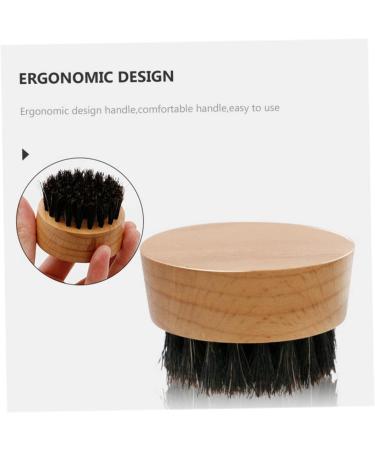 3pcs Beard Brush Cleaning Tools Set | Beard Growth Care & Travel Kit | Premium Beech Wood - Buy Online on GoSupps.com