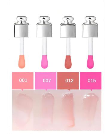 Unyoke Hydrating Lip Glow Oil: Tinted Lip Care Oil for Dry Lips - Non-Sticky Formula with Big Brush Head for Plumping Effects - Glossy Finish - 007 - Buy Online on GoSupps.com