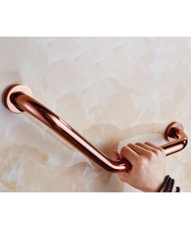 135 Angled Grab Bars - Bathtubs & Showers Wall-Mounted 18in Bathroom Safety Grab Bar Hand Support Rail Copper Handrails Support Hand