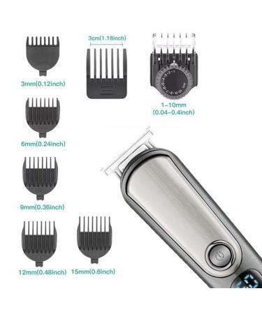 Buy 5 in 1 Adjustable Hair Clippers & Beard Trimmer - Electric Shaver for Men Nose & Ear Trimmer Rechargeable Body Groomer - Buy Online on GoSupps.com