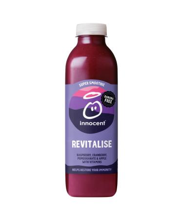 innocent Super Smoothie Revitalise Raspberry Cranberry Pomegranate & Apple with Vitamins 750ml