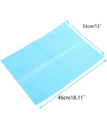 250PCS Dental Disposable Waterproof Bibs - Hygiene Mats for Clinics | Best Patient Care - Buy Online on GoSupps.com
