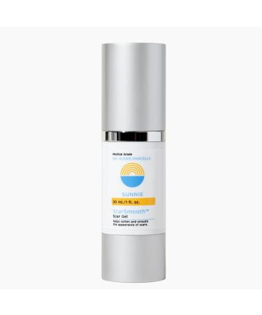 SUNNIE ScarSmooth Scar Gel - 30ml I Medical Grade Advanced Scar Cream for Surgical Scars C Section Burns & Acne scars Impactful Scar Reducing Cream to Promote Skin Cell Regeneration & Skin Health