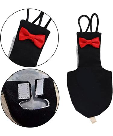 Parrot Diaper Reusable Pet Bow Tie Diapers Parrot Flight Suit for All Kinds of Small Birds and Parakeet - Buy Online on GoSupps.com