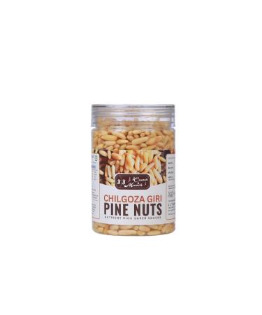 Pinenuts (Chilgoza) Super healthy nut Gifts Pine Nuts- Pine Nuts Without Shell Pine Nut Boosts Energy Pecan Nuts is a powerhouse of vitamins and Minerals (Pack of 1)