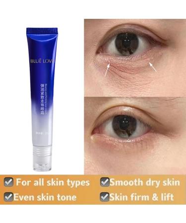 BLUE LOVE Roll-On Eye Cream for Dark Circles & Puffiness Anti-Aging Under Eye Treatment Hydrating & Fast-Absorbing Reduces Wrinkles & Bags Men & Women - Buy Online on GoSupps.com