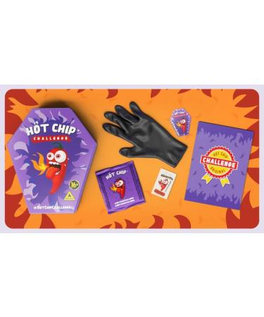  HOT CHIP Hot-Chip Challenge crisps 2.5g purple edition and Mr Twister Jelly Beans 120g - Buy Online on GoSupps.com