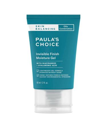 Paula's Choice SKIN BALANCING Gel Moisturiser - Hydrating Night Cream with Niacinamide & Hyaluronic Acid - Minimises Enlarged Pores - Combination to Oily Skin - 60 ml