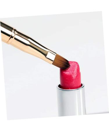 Housoutil Double-ended Lip Brush Double-sided Lip Brush Makeup Lip Makeup Beauty Tool Kit Lip Applicators Cosmetic Kit Lip Gloss Makeup Brush Retractable Lipbrush Lipstick Brush Metal - Buy Online on GoSupps.com