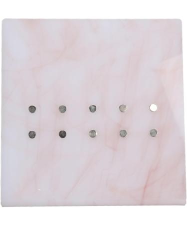 Eyelash Tweezers Holder Portable Tweezer Display Stand Lightweight Acrylic Multifunctional Scratch Resistant for Salon Use (PINK) - Buy Online on GoSupps.com