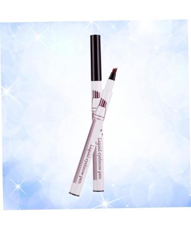 Beavorty Liquid Eyebrow Pen 2pcs Eyebrow Pencil Eyebrow Makeup Tool Waterproof Eyebrow Pen Miss Liquid Eyebrow Powder 1 count (Pack of 1) As Shownx2pcs - Buy Online on GoSupps.com