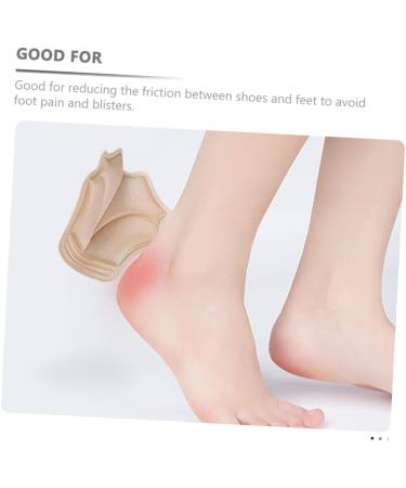 NOLITOY 20 Pairs Anti-Drop Half Size Silicone Heel Protectors - Non-Slip Cushions for High Heels | Women's Shoe Pads & Heel Sponges - Buy Online on GoSupps.com