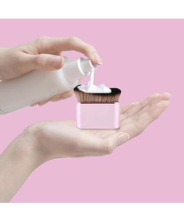 Rose Pink Self Tanning Brush Self Tanner Applicator Brush Foundation Body Makeup Brushes Self Tan Brush for Kabuki Face Spray Face - Buy Online on GoSupps.com