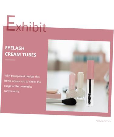 Healeved 25 Pcs Mascara Tube Cosmetic Containers Makeup Eyelash Brush Abs Pink Filling Lip Gloss Tube - Buy Online on GoSupps.com