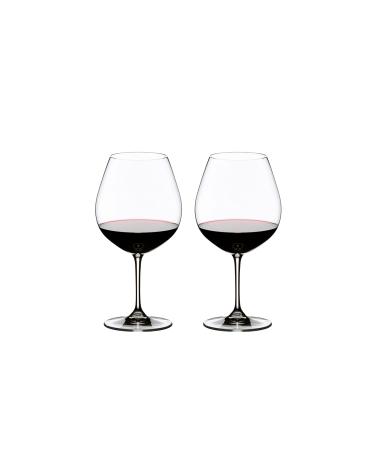 Riedel Vinum 6416/7 Burgundy Set of 2 Glasses Burgundy 2 Count (Pack of 1)